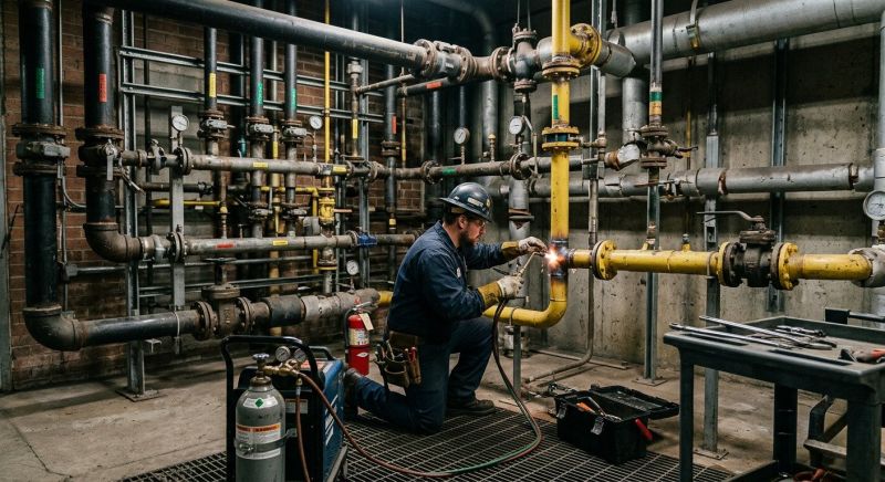 Commercial Gas Line Repair in Annapolis, MD