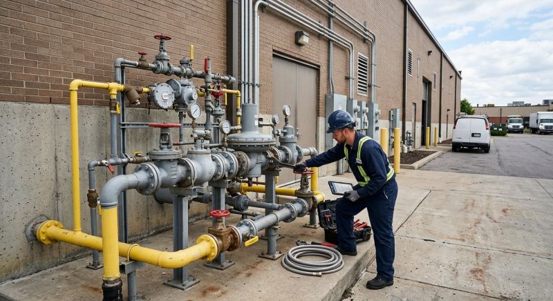 Commercial Gas Line Service in Sacramento, CA