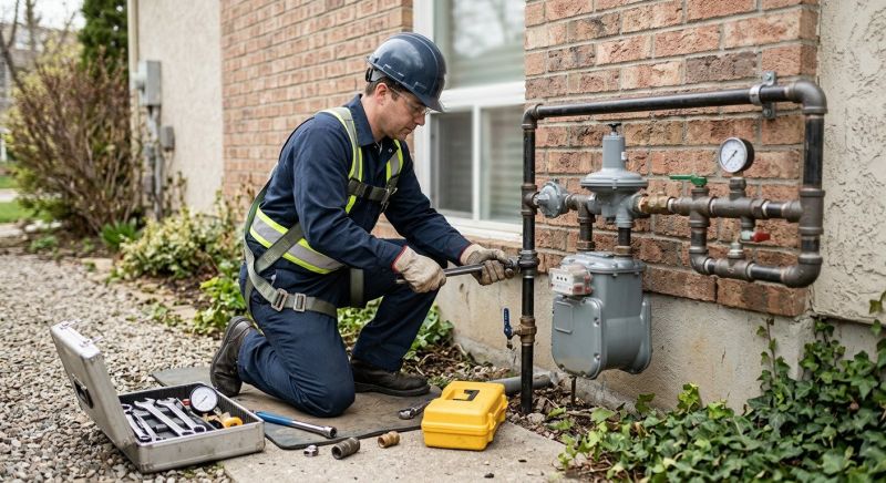 Fire Pit Gas Line Installation in San Antonio, TX