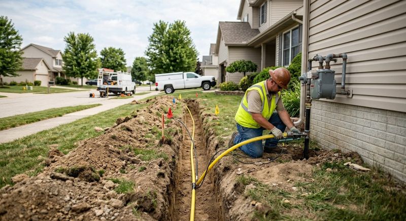 Gas Line Moving Service in Columbus, OH