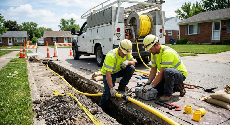 Natural Gas Line Installation in Kansas City, MO