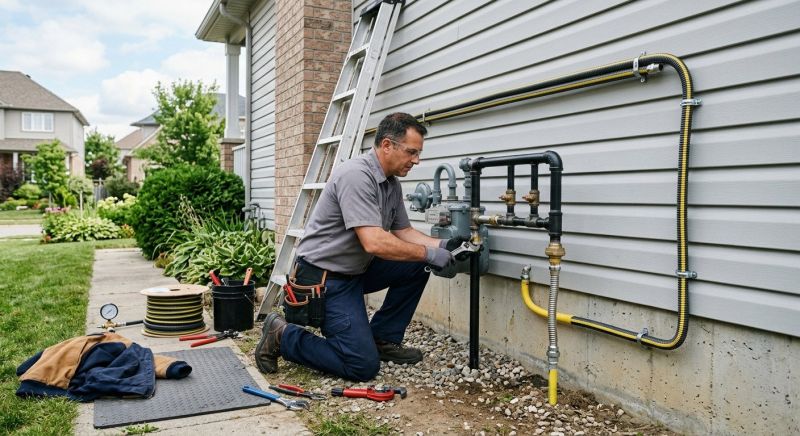 Propane Line Repair in Columbus, OH