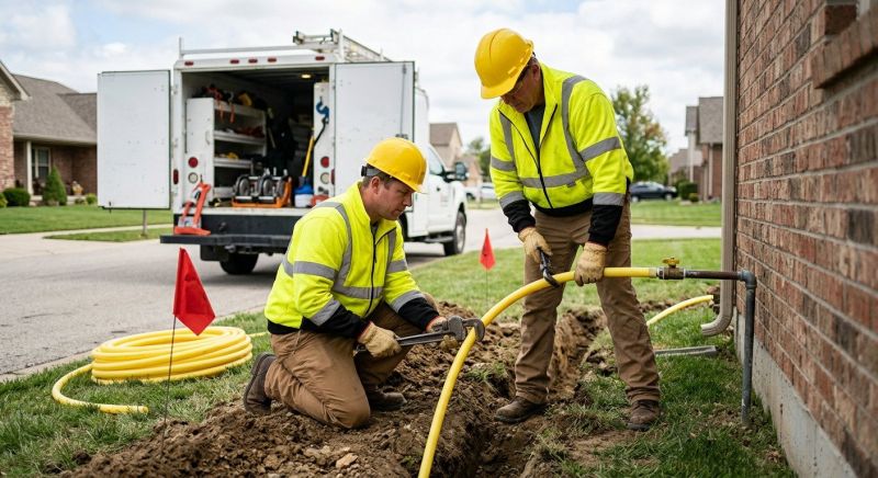 Gas Line Relocation in West Palm Beach, FL