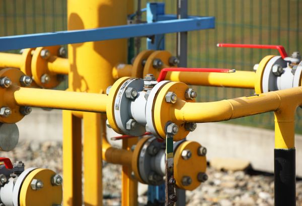 Outdoor Gas Line Setup
